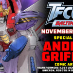 Transformers artist Andrew Griffith to attend TFcon Baltimore 2024