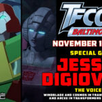 Transformers voice actor Jessica DiGiovanni to attend TFcon Baltimore 2024