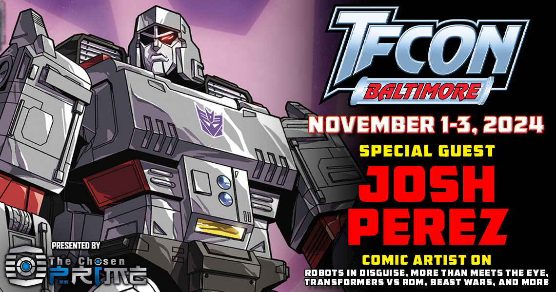 Transformers artist Josh Perez to attend TFcon Baltimore 2024